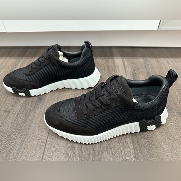 Hermes black fabric sneakers. Size 38. Brand new in box!!! - Picture 15 of 16